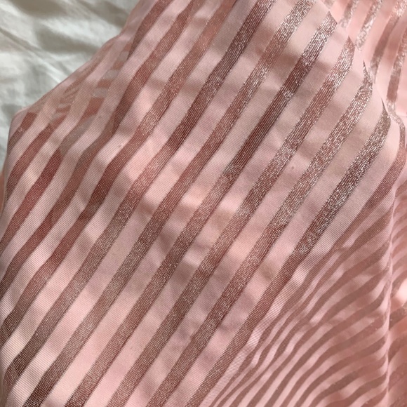 Tularosa Lara Mini in Blush Stripe Swim Coverup - Picture 9 of 9